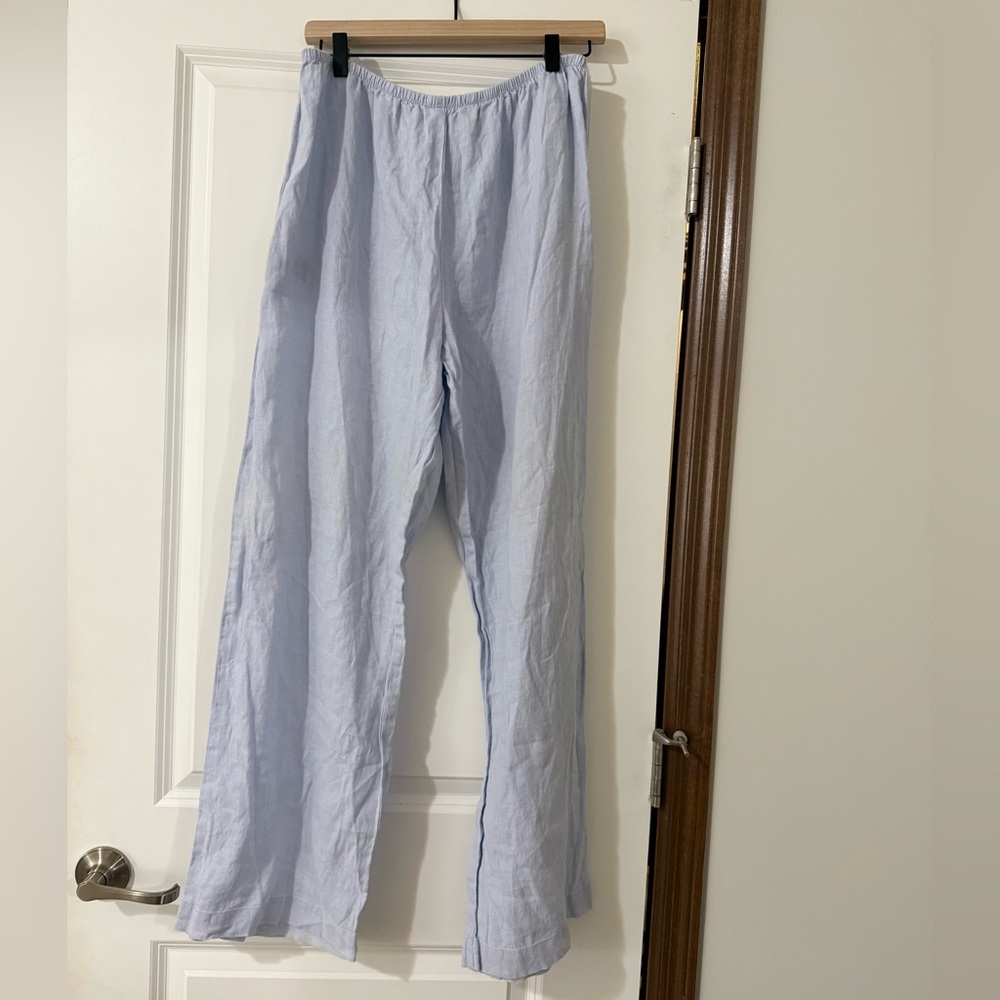 SOLD Donni Linen Simple Pant - Picture 4 of 6